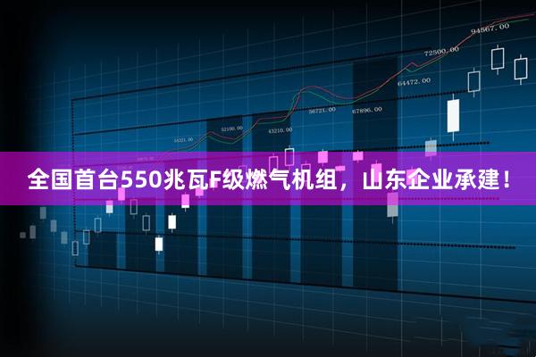 全国首台550兆瓦F级燃气机组,山东企业承建!